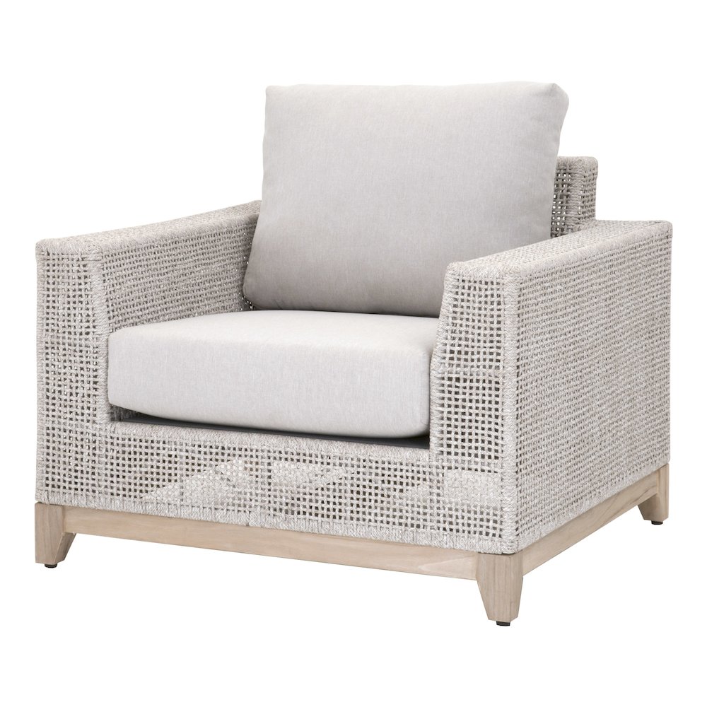 Woven - Outdoor  Transitional Tropez Outdoor Sofa Chair. Picture 2