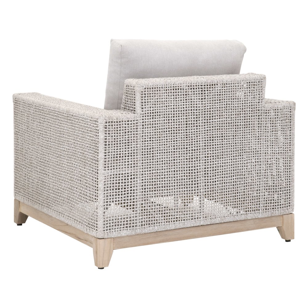 Woven - Outdoor  Transitional Tropez Outdoor Sofa Chair. Picture 4