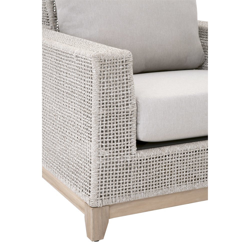 Woven - Outdoor  Transitional Tropez Outdoor Sofa Chair. Picture 6