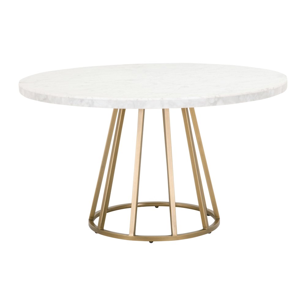 Traditions Transitional Turino Round Dining Table Base. Picture 3