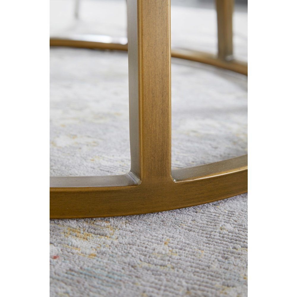 Traditions Transitional Turino Round Dining Table Base. Picture 8
