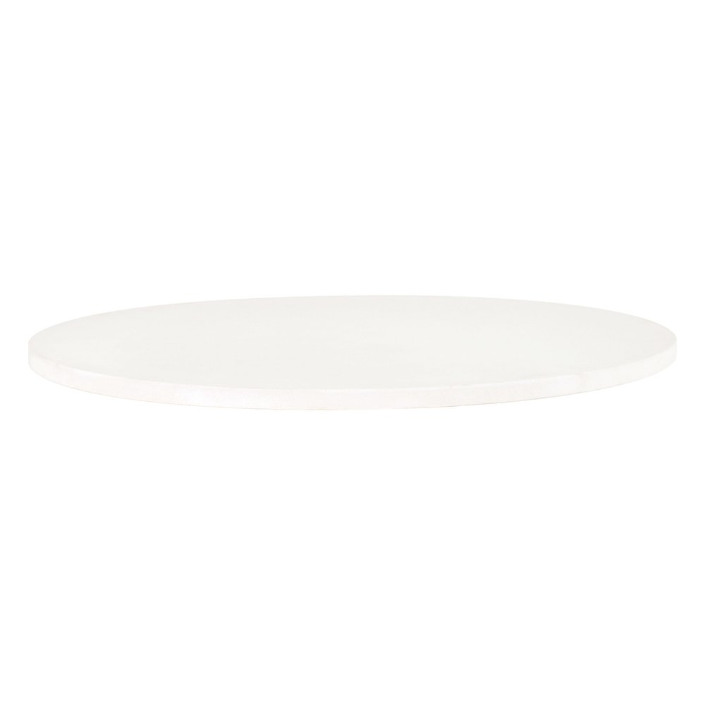Transitional Turino 54" Round Dining Table Concrete Top. Picture 1