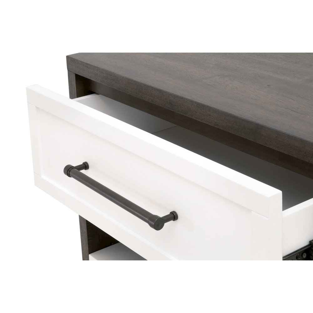 Traditions Transitional Wrenn 1-Drawer Nightstand. Picture 7