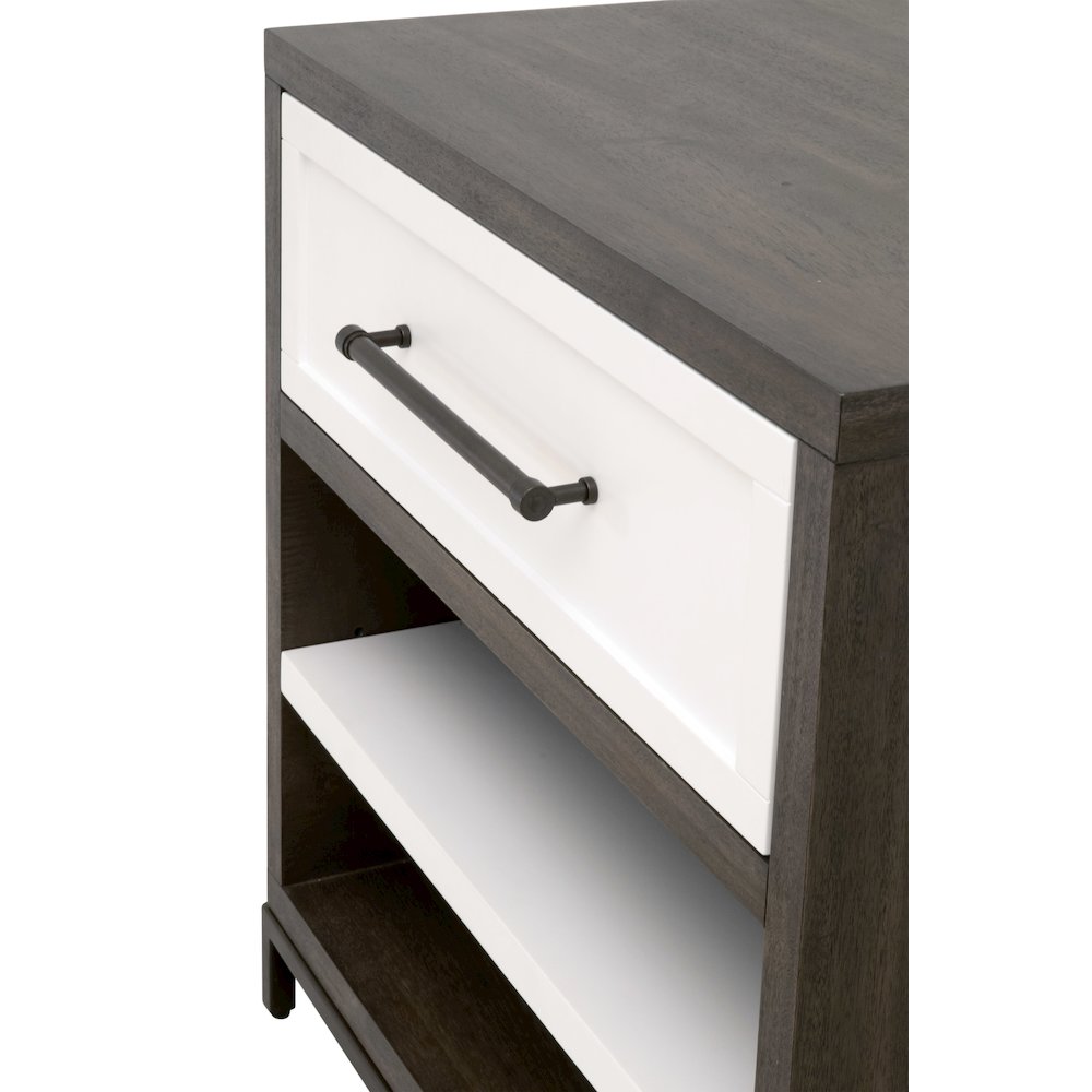 Traditions Transitional Wrenn 1-Drawer Nightstand. Picture 8