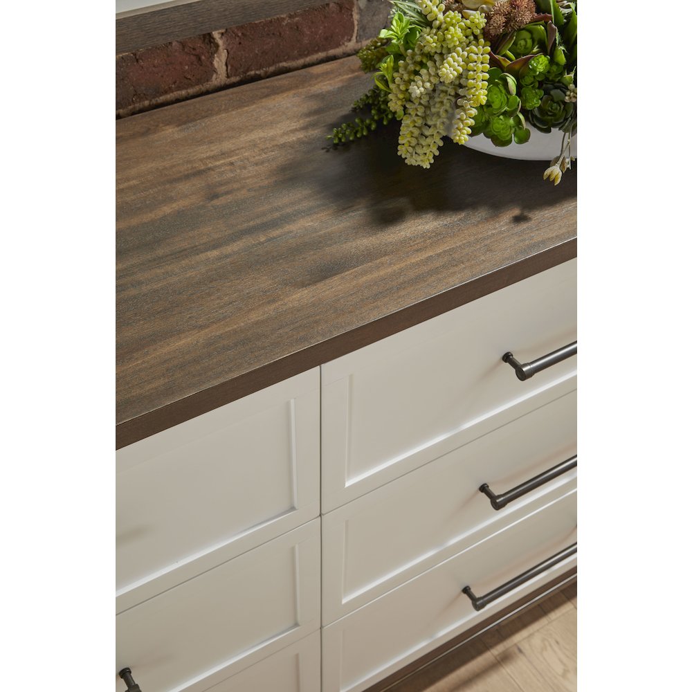 Traditions Transitional Wrenn 6-Drawer Double Dresser. Picture 10