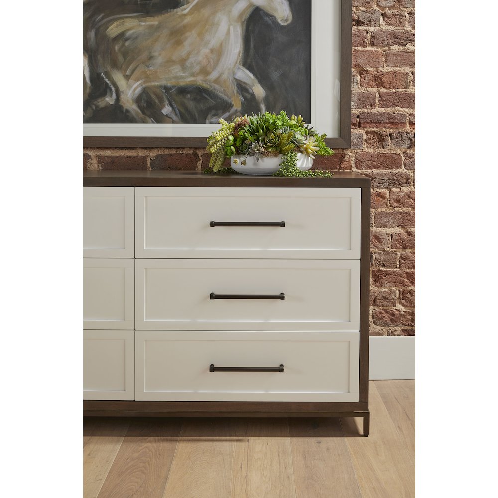Traditions Transitional Wrenn 6-Drawer Double Dresser. Picture 11