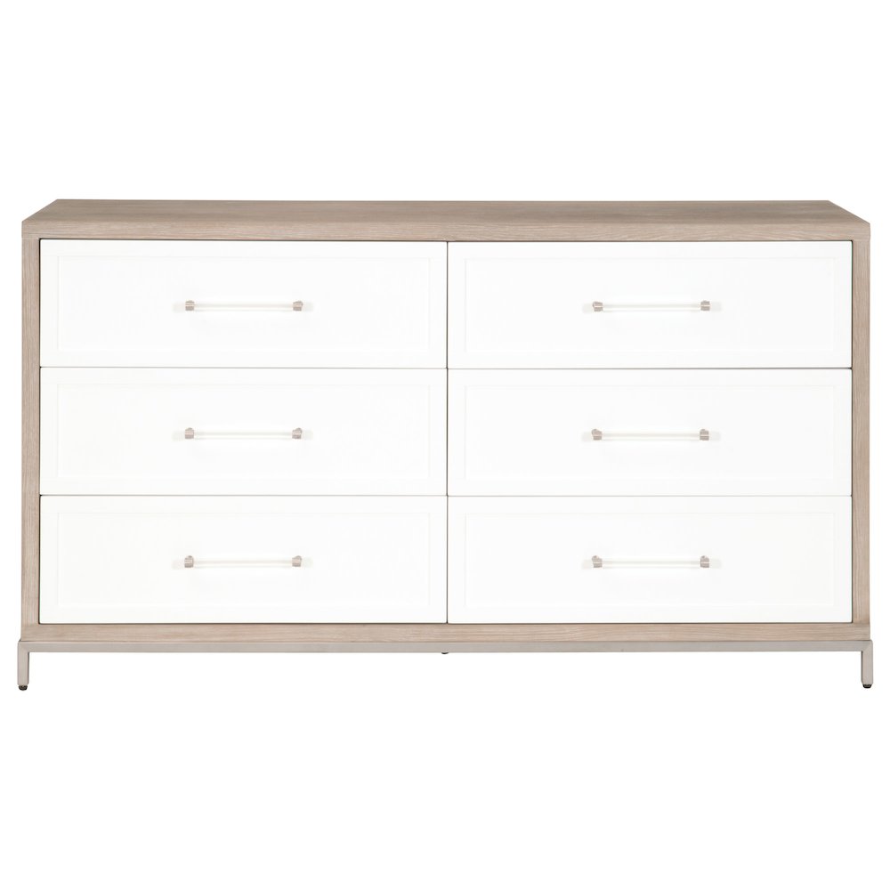 Traditions Transitional Wrenn 6-Drawer Double Dresser. Picture 1