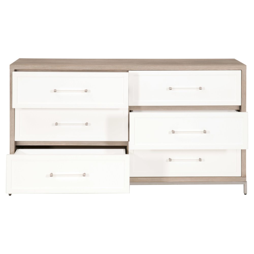 Traditions Transitional Wrenn 6-Drawer Double Dresser. Picture 2