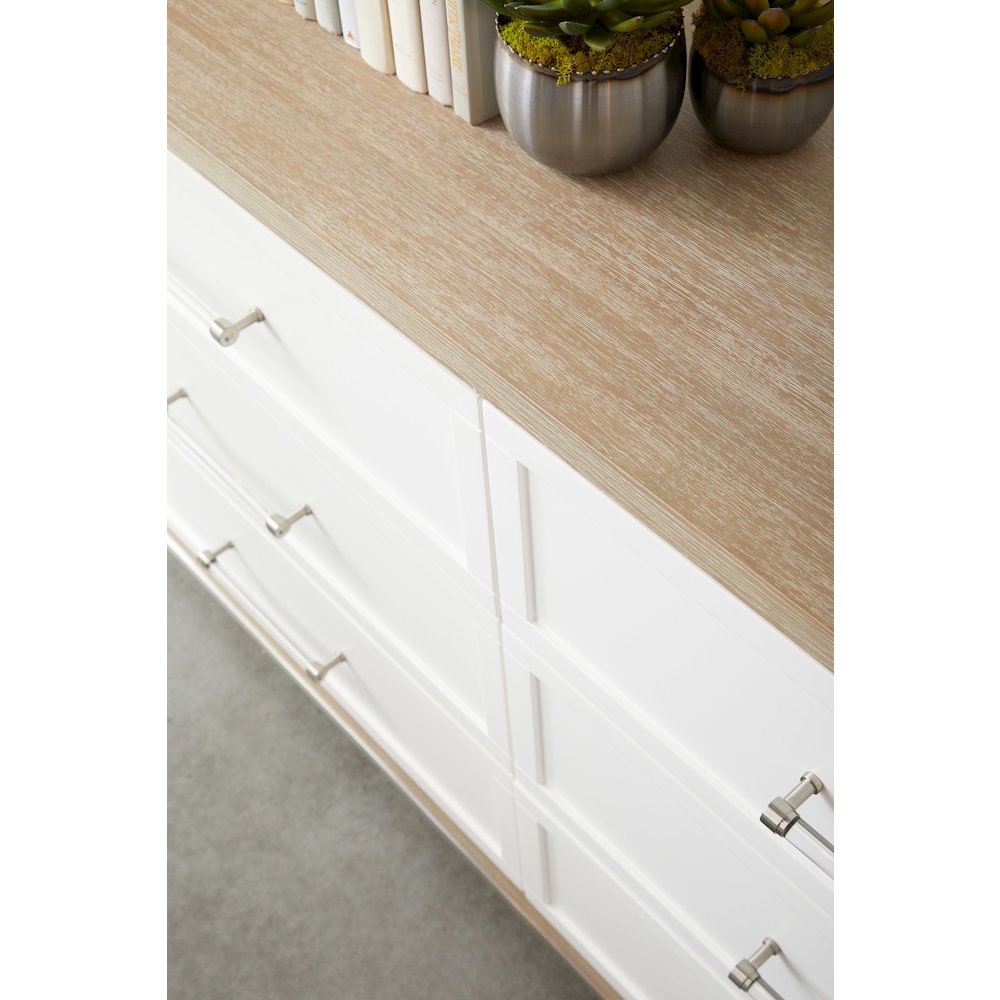 Traditions Transitional Wrenn 6-Drawer Double Dresser. Picture 6