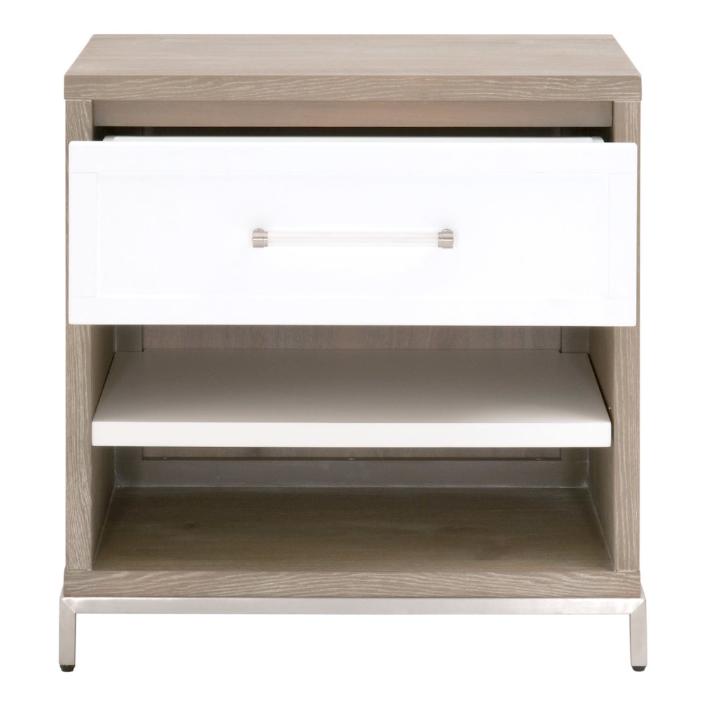 Traditions Transitional Wrenn 1-Drawer Nightstand. Picture 2