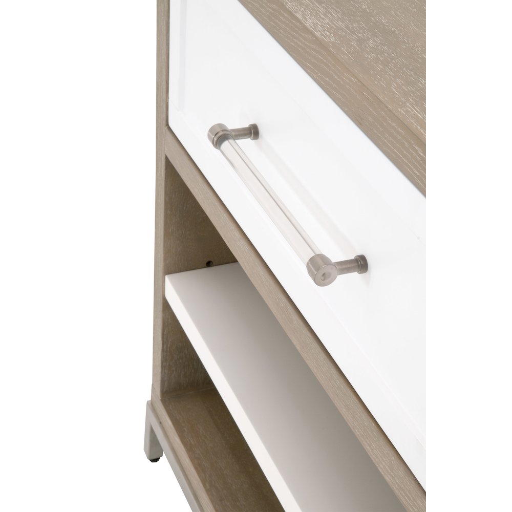 Traditions Transitional Wrenn 1-Drawer Nightstand. Picture 6