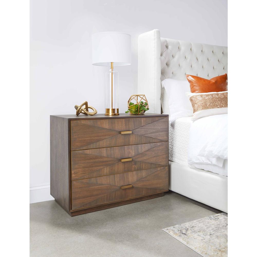 Wynn 3-Drawer Nightstand. Picture 8