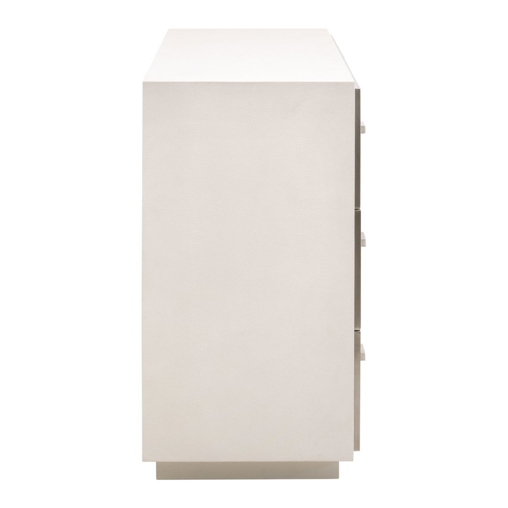 Traditions Transitional Wynn Shagreen 6-Drawer Double Dresser. Picture 5