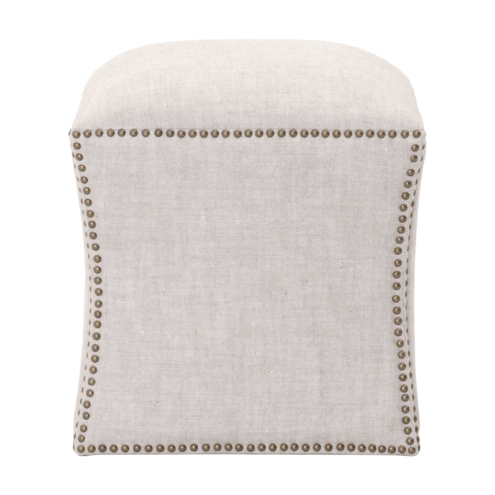 Essentials Transitional York Ottoman. Picture 2
