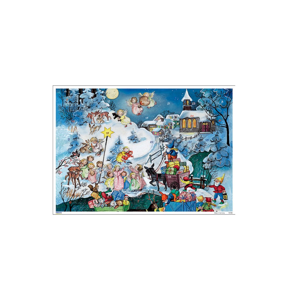 Advent - Angels, Elves And Animals. Picture 1