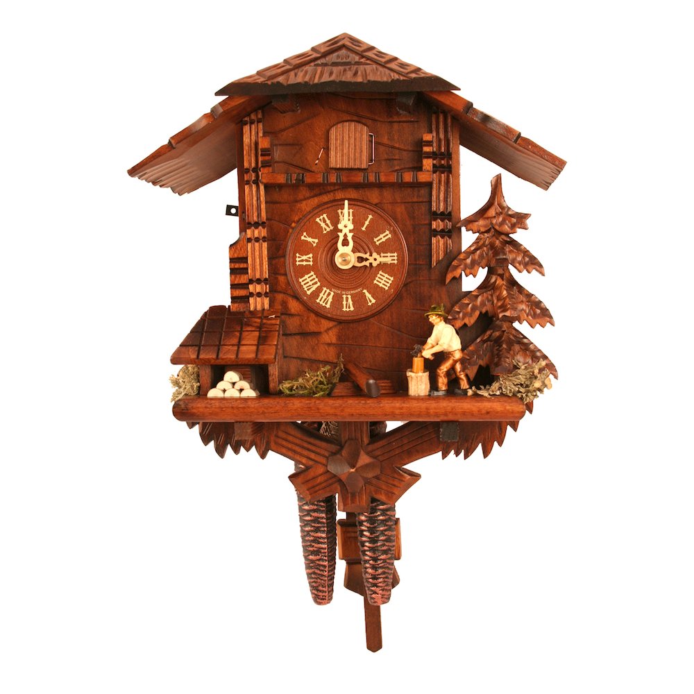 Weight-Driven Cuckoo Clock - Full Size. Picture 1