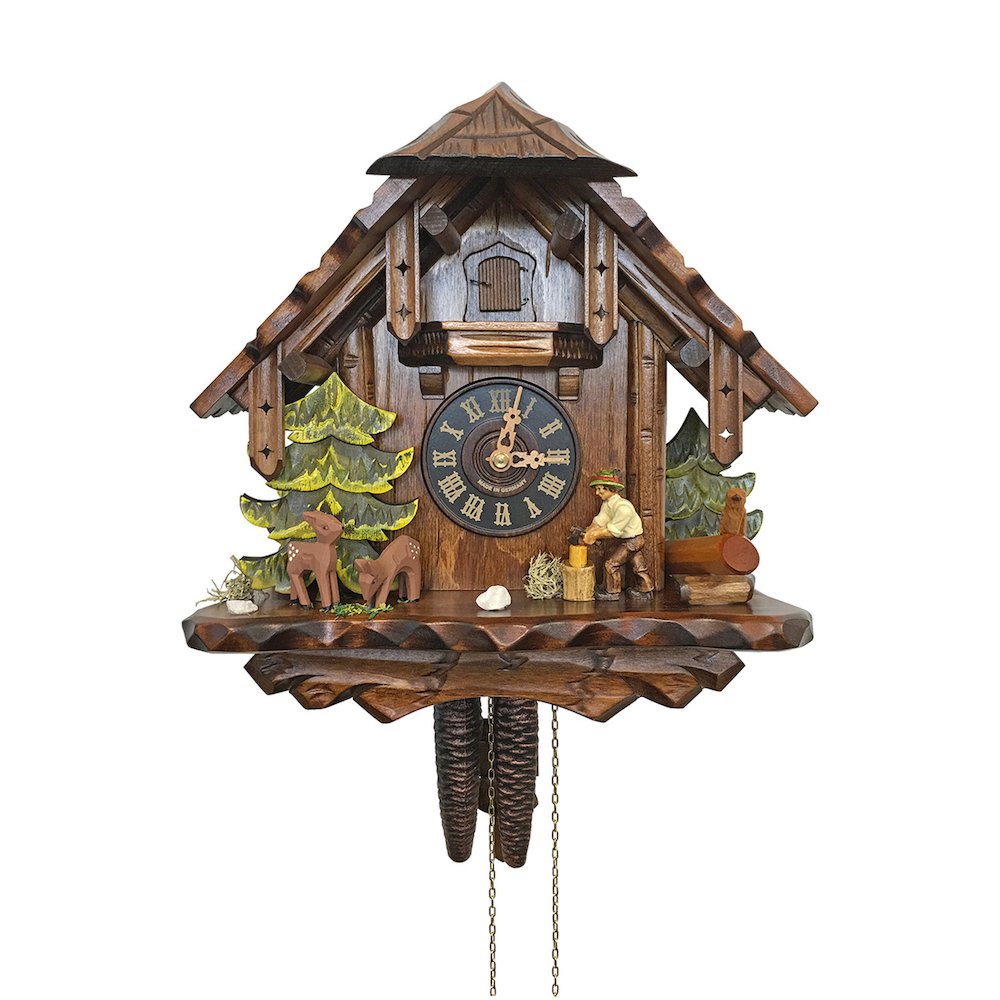 Weight-Driven Cuckoo Clock - Full Size. Picture 1