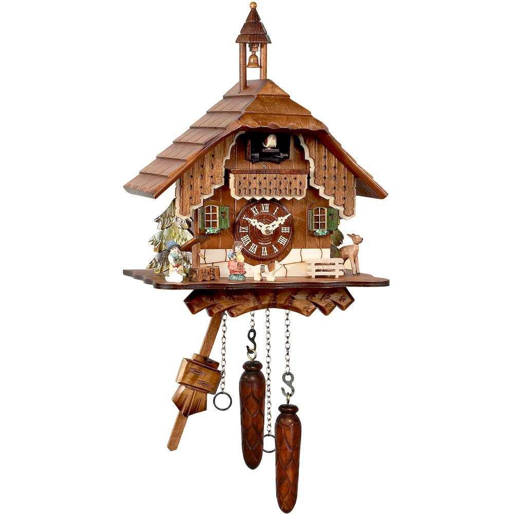 Battery-Operated Cuckoo Clock - Full Size. Picture 1