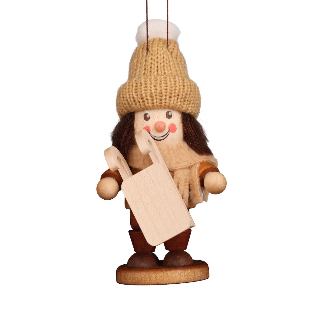 Ornament - Natural Sledder. Picture 1
