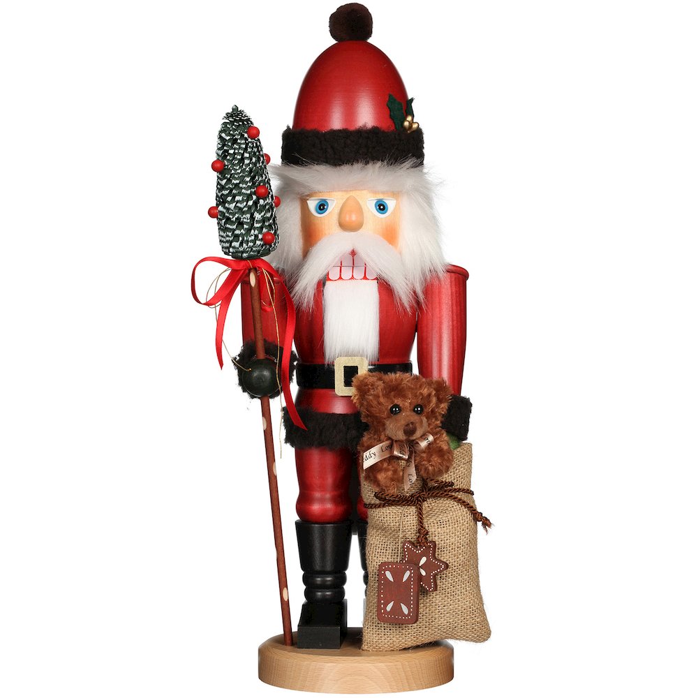 Nutcracker - Santa With Teddy. Picture 1