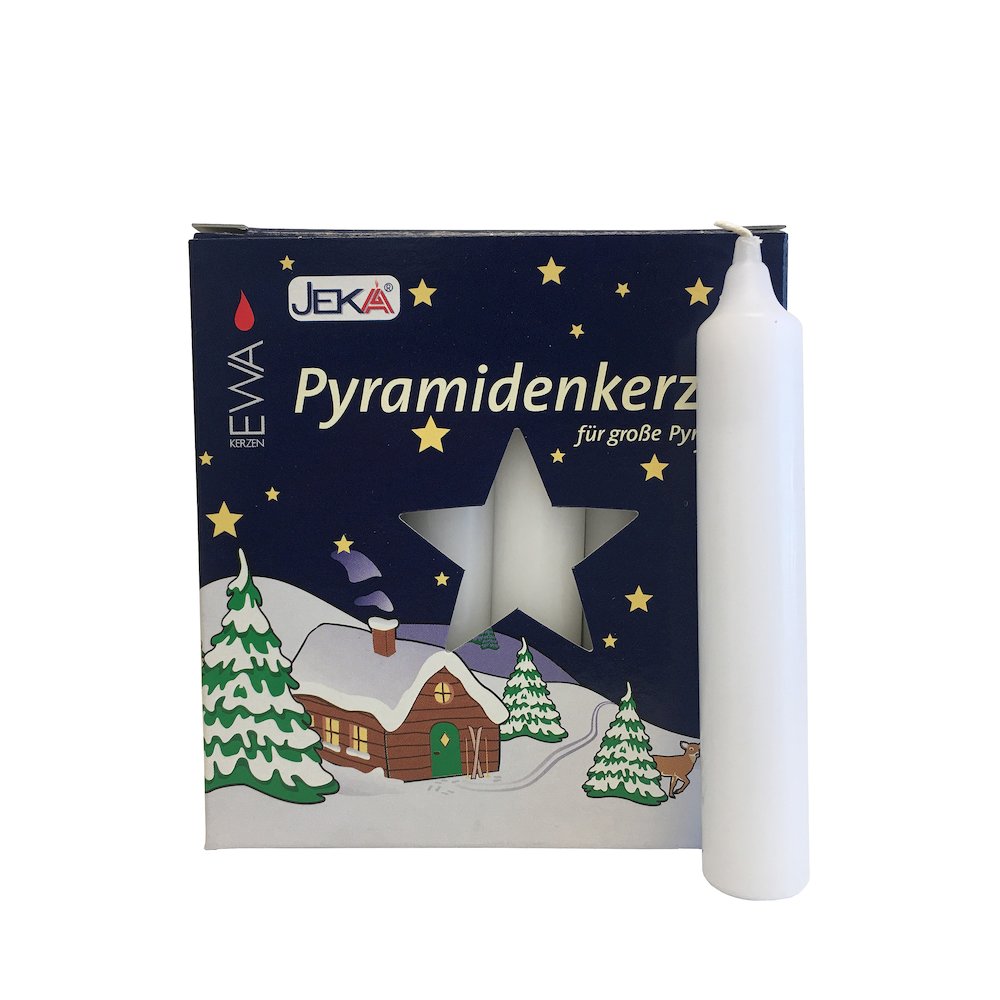 German Candle For Pyramids - White. Picture 1