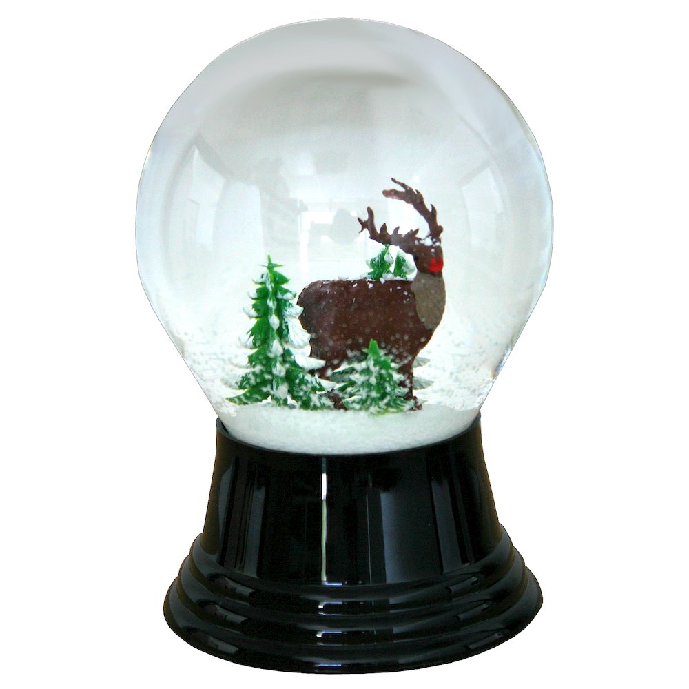 Snowglobe - Medium Deer. Picture 1