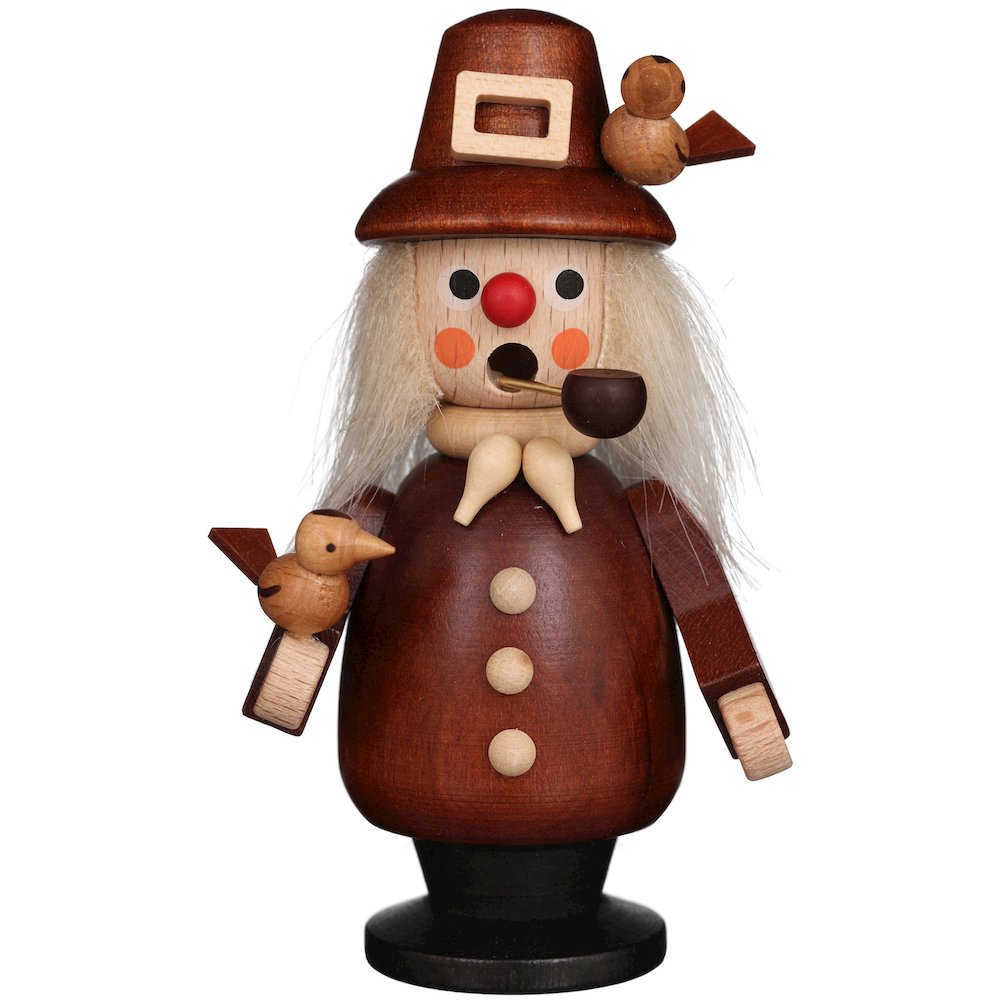 Incense Burner - Birdwatcher (Natural). Picture 1