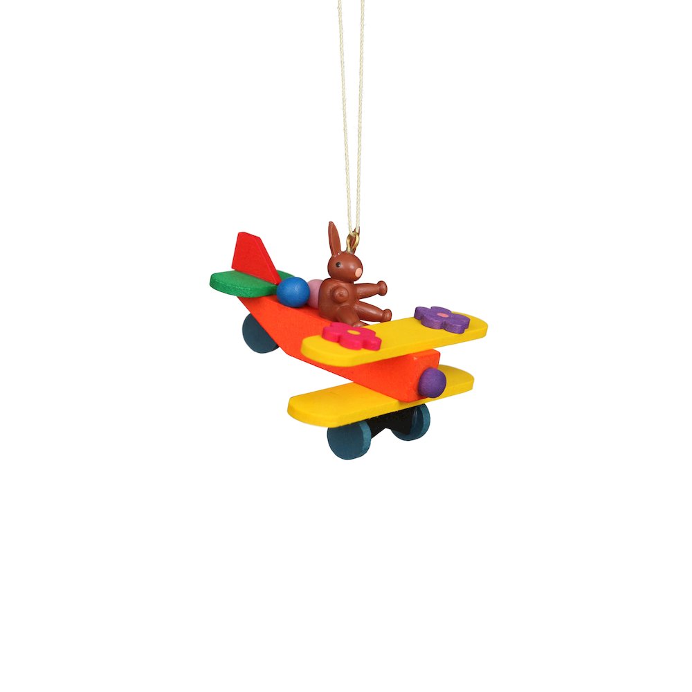 Ornament - Rabbit In Plane. Picture 1