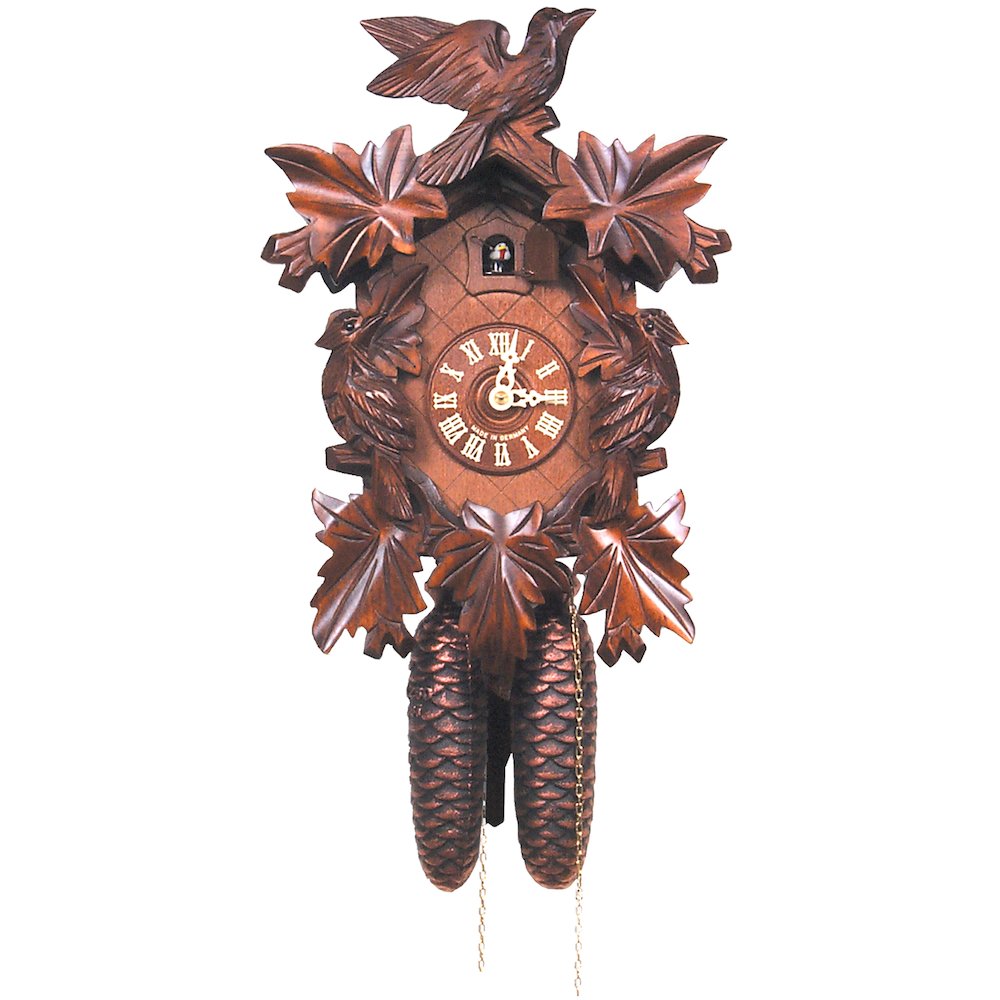 Cuckoo Clock, Carved With 8-Day Weight Driven Movement - Full Size. Picture 1
