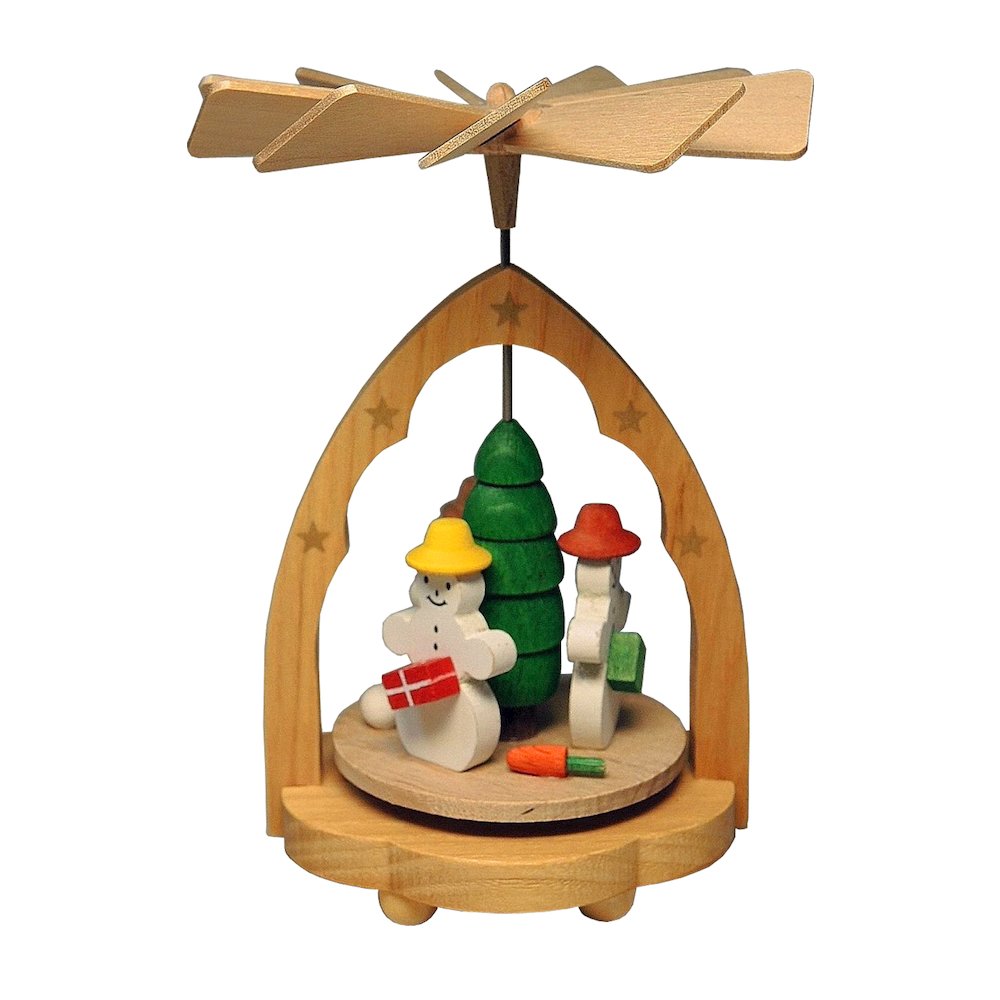 Mini Pyramid - Snowman. Picture 1