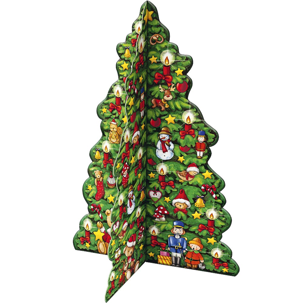 Advent - 3-D Christmas Tree. Picture 1