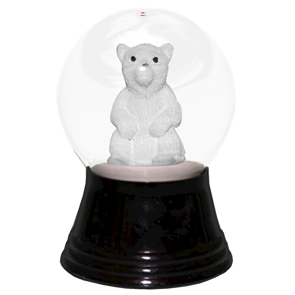 Snowglobe - Small Polar Bear. Picture 1