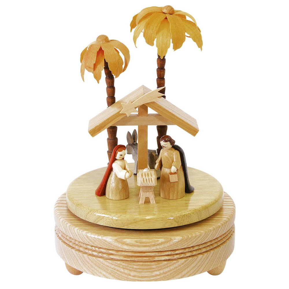 Music Box - Nativity (Natural). Picture 1