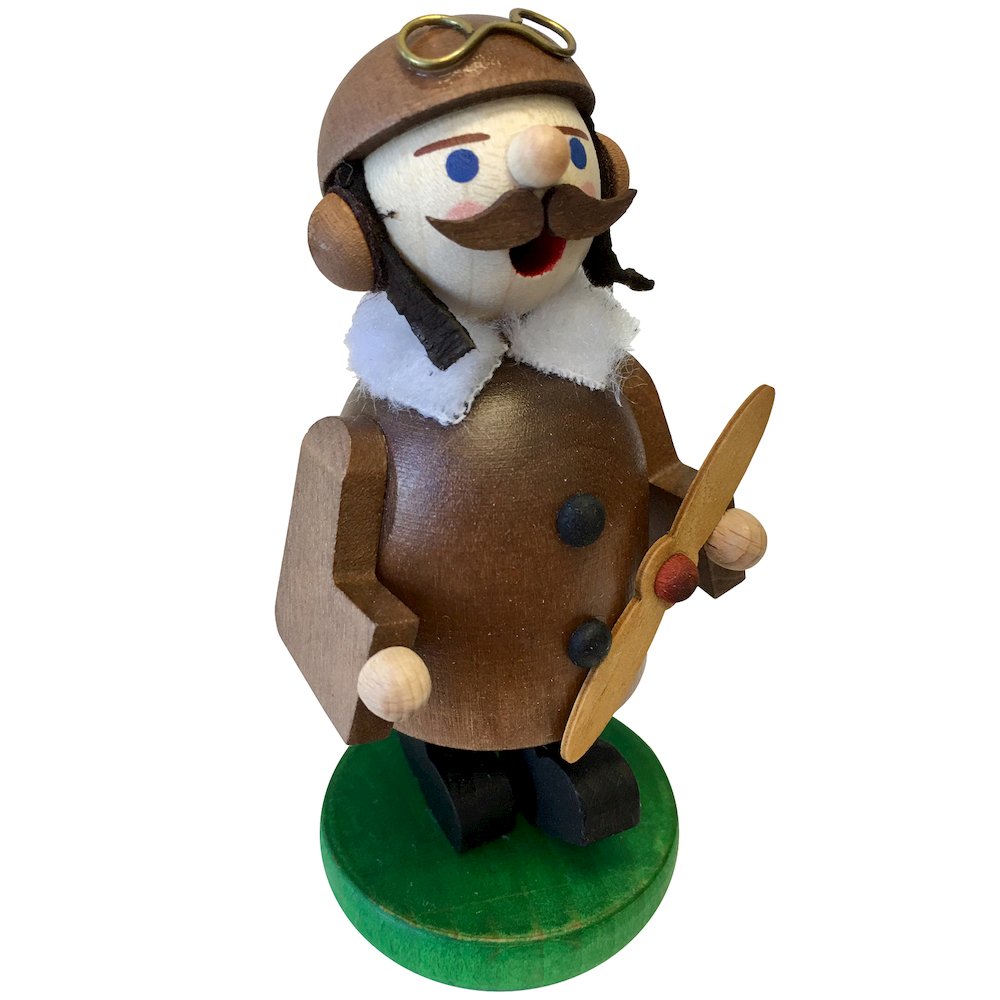 Incense Burner - Old-Time Aviator. Picture 1