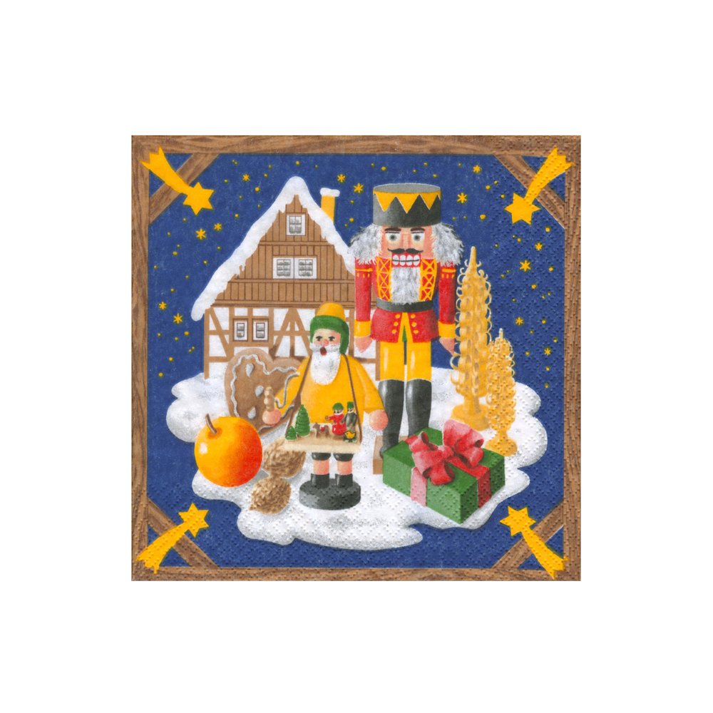 Napkins - Christmas Motif - Set Of 20. Picture 1