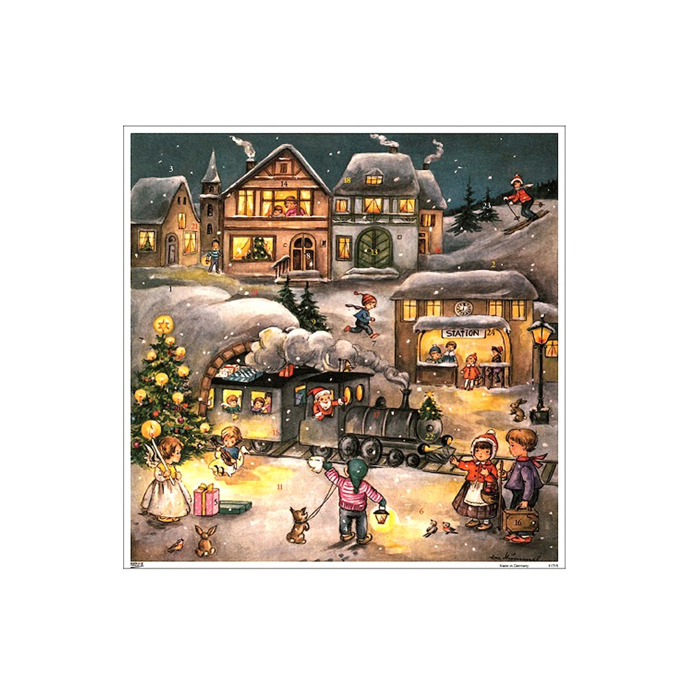 Advent - Santa Train. Picture 1