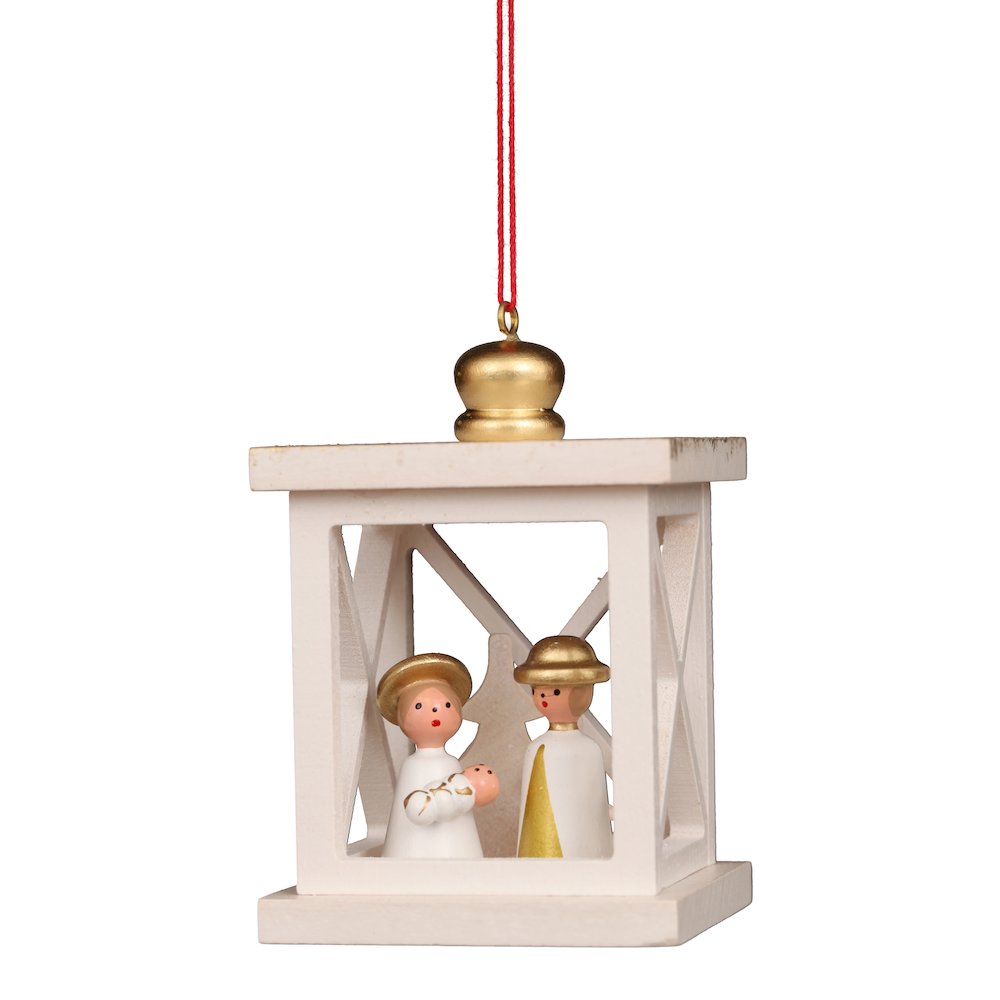 Ornament - Christmas Lantern With Holy Family. Picture 1