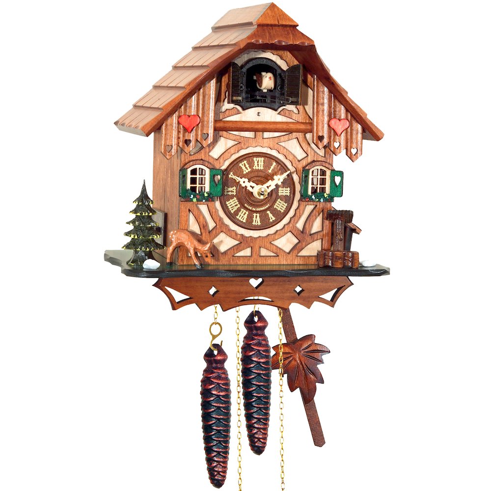 Weight-Driven Cuckoo Clock - Full Size. Picture 1