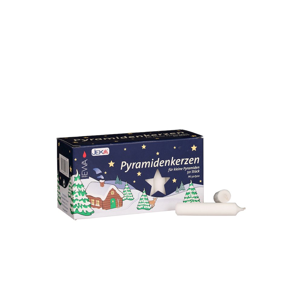 German Candle For Pyramids - White. Picture 1
