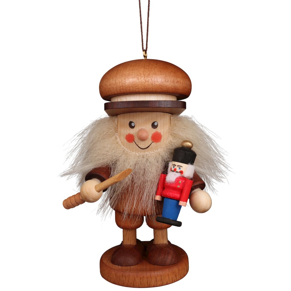 Ornament - Nutcracker Maker (Natural). Picture 1