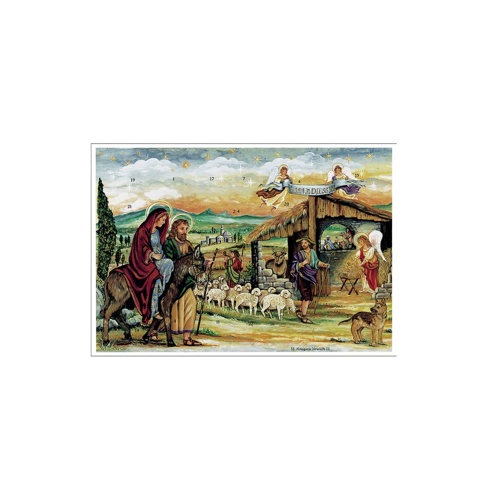 Advent - Nativity Scene. Picture 1