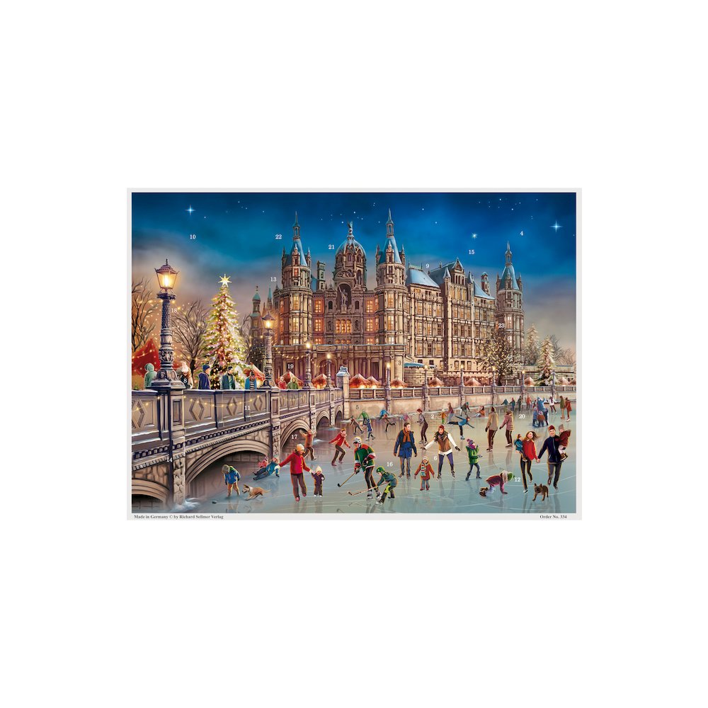 Advent - Schweriner Castle (Large). Picture 1