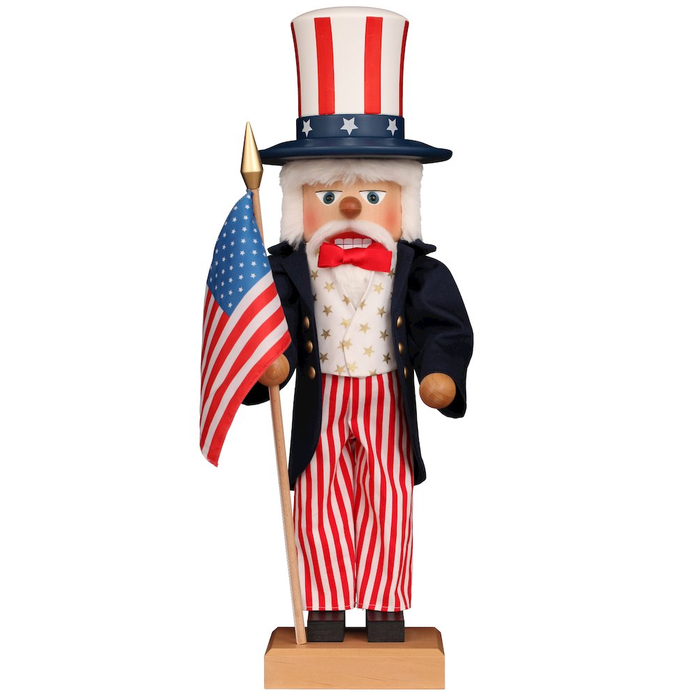 Premium Nutcracker - Uncle Sam. Picture 1