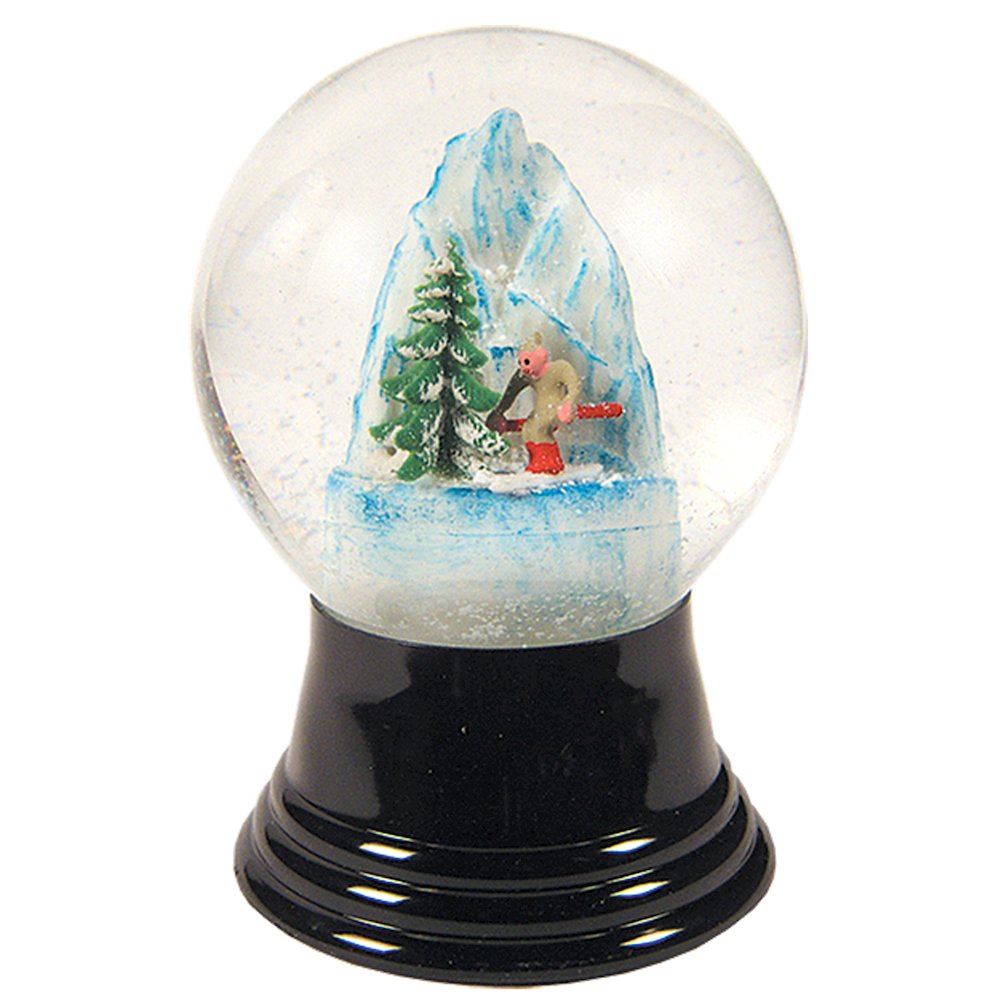 Snowglobe - Medium Skier. Picture 1