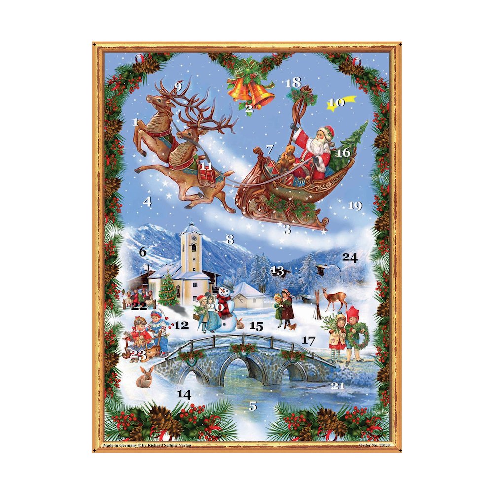 Advent Calendar - Santa'S Sleigh. Picture 1