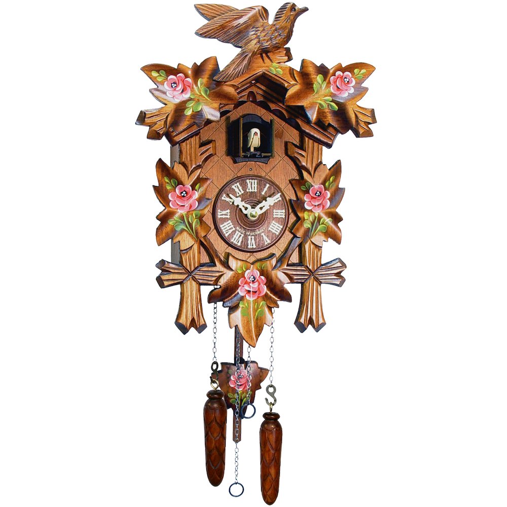 Battery-Operated Cuckoo Clock - Full Size. Picture 1