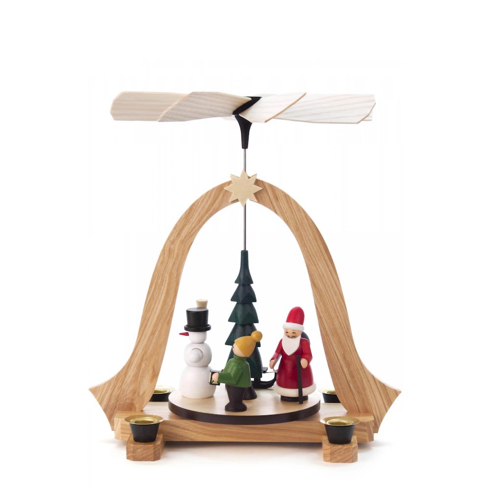 Pyramid - Santa Snowman. Picture 1