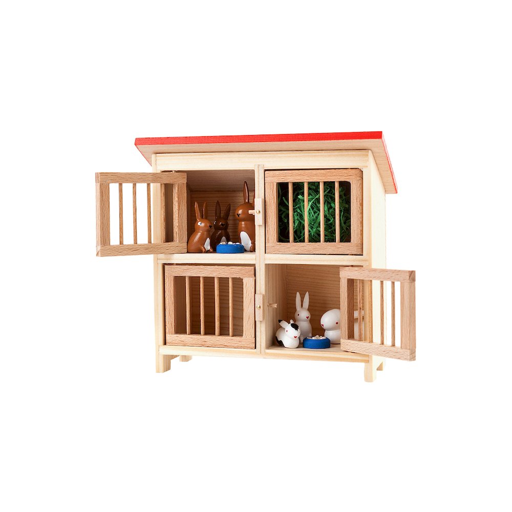 Easter Figures - Rabbit Hutch. Picture 1