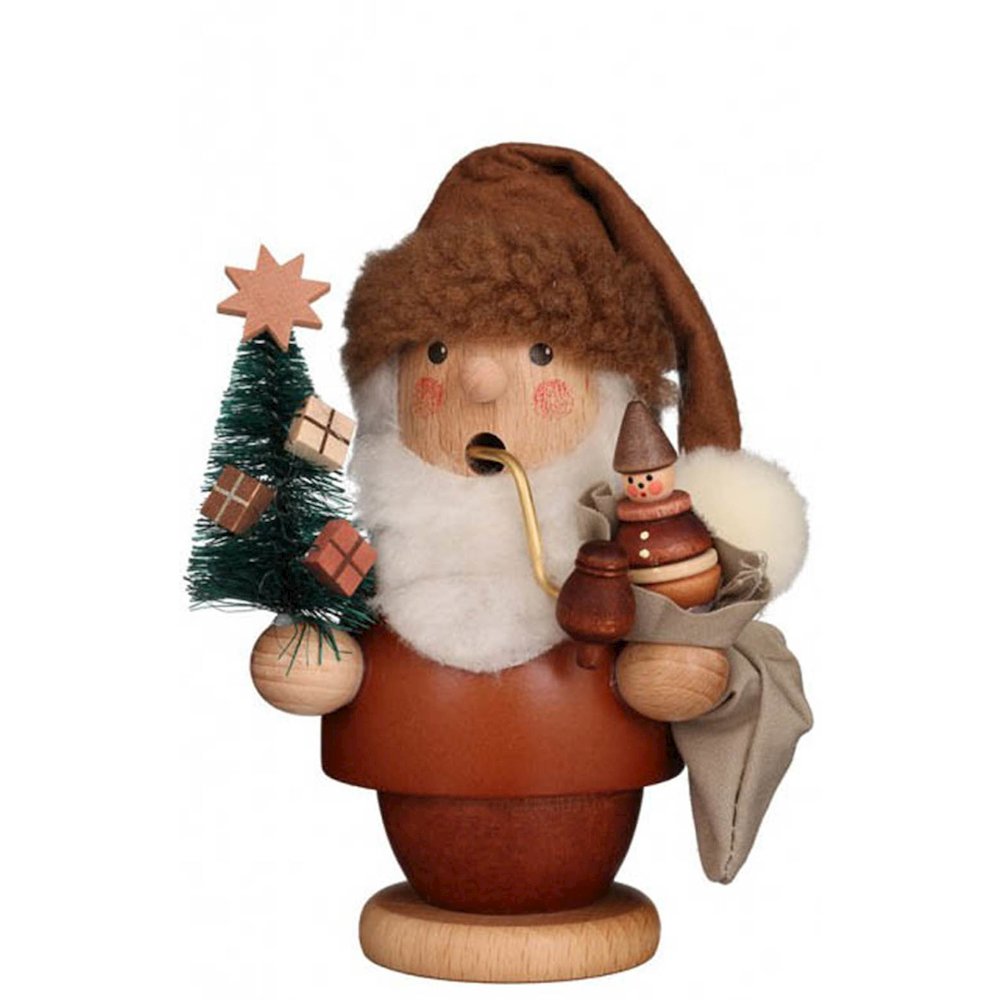 Incense Burner - Santa (Natural). Picture 1