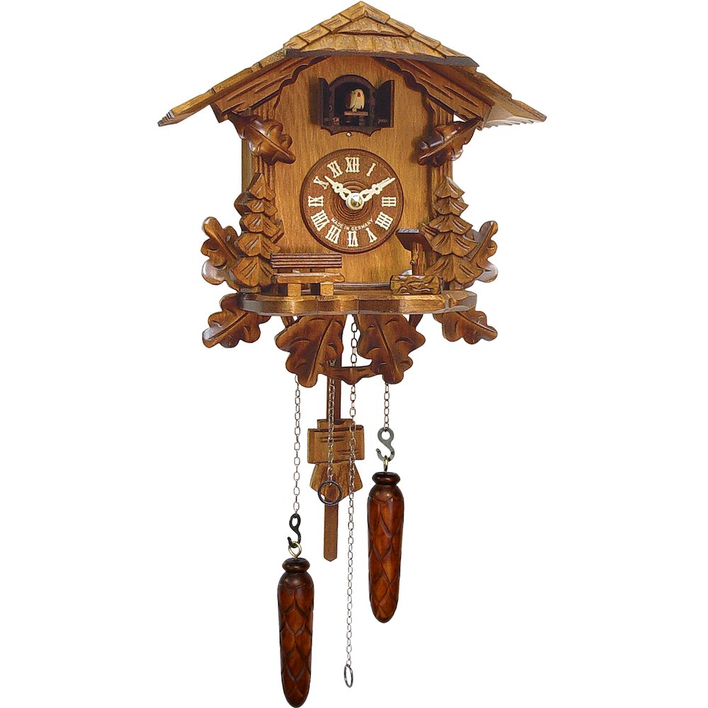 Battery-Operated Cuckoo Clock - Full Size. Picture 1